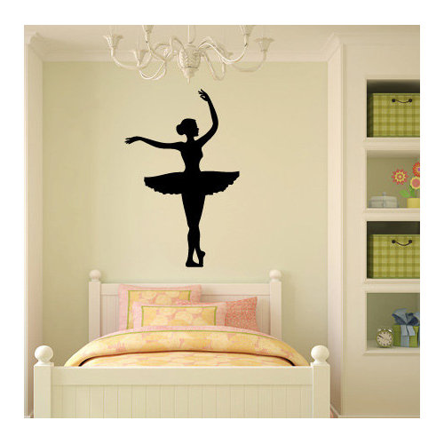 Personalized dancer ZEBRA 5 inch decal sticker dance studio name /& your name