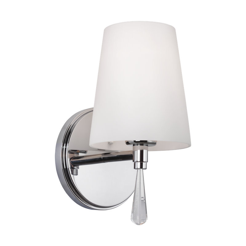 Feiss Monica 1 Light Bath Sconce Reviews Wayfair Feiss Monica 1 Light Bath Sconce