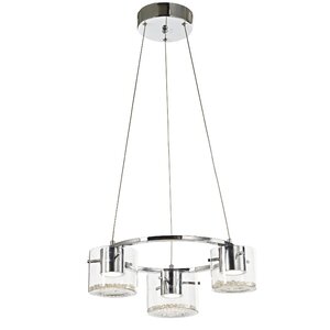 Dini 3-Light Shaded Chandelier