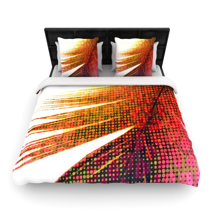 Kess Inhouse Feather Pop By Alison Coxon Featherweight Duvet Cover