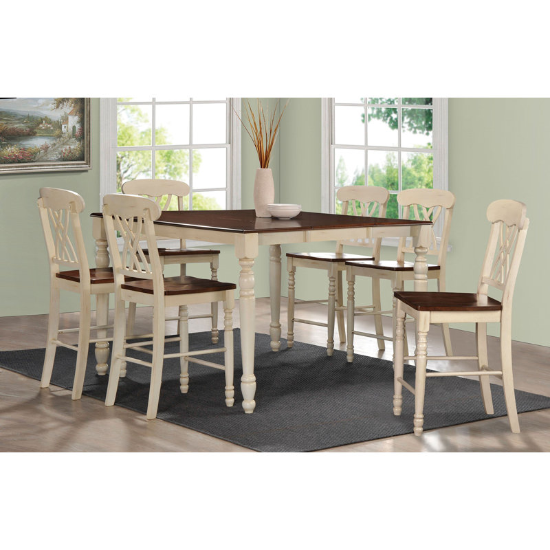 Infini Furnishings 7 Piece Counter Height Dining Set Wayfair