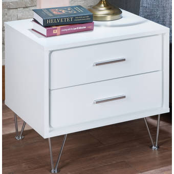 Foundry Select Anadarko 3 Drawer Nightstand In Reclaimed Oak Wayfair
