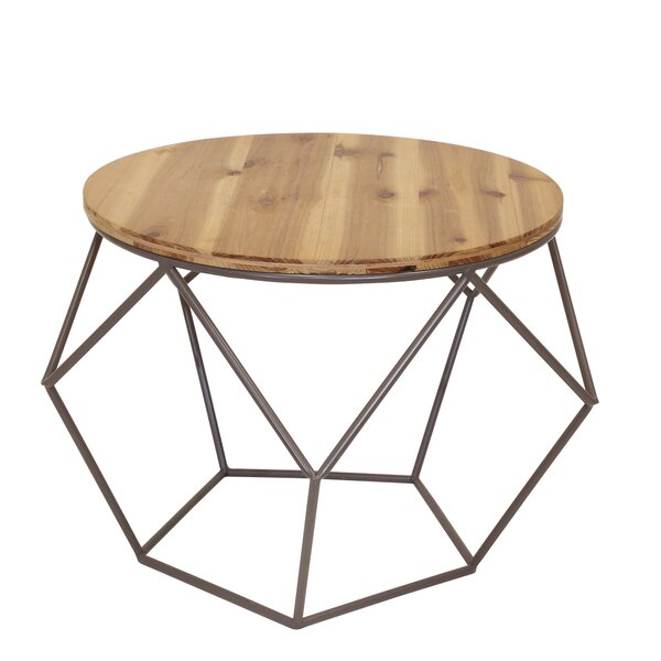 Garen Wood Top End Table By Union Rustic