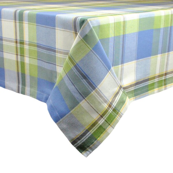 Lake House Plaid Tablecloth by Design Imports