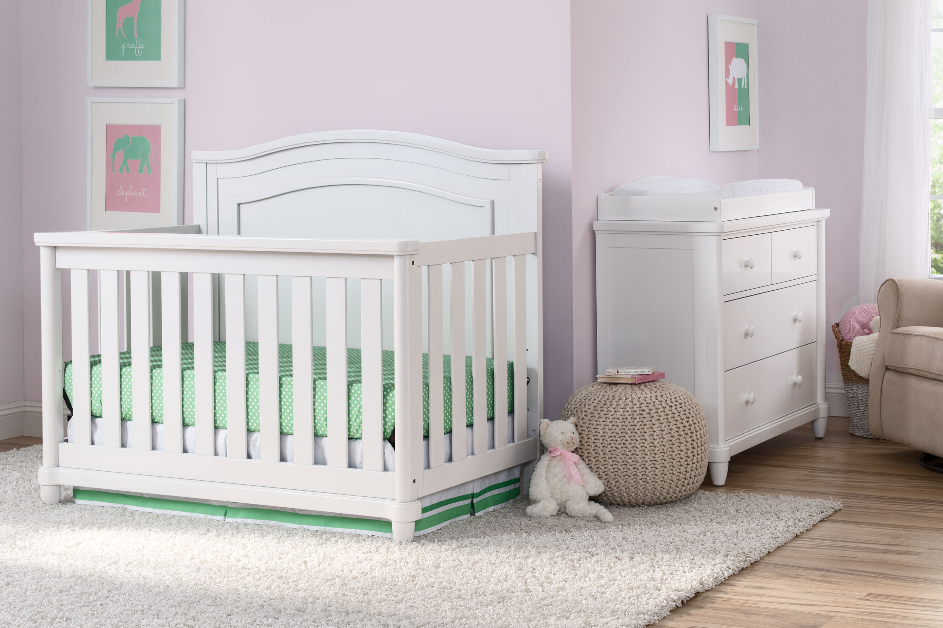 Belmont Standard 2 Piece Nursery Furniture Set Reviews Joss Main