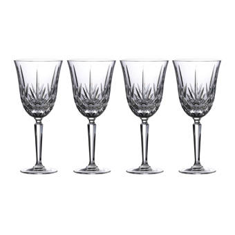 Majestic Crystal Xyz 12 Oz Glass Goblet Wayfair
