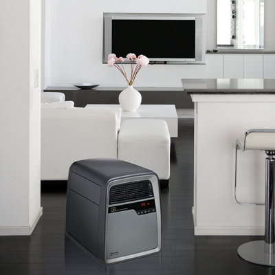 1500 Watt Electric Infrared Wall Mounted Heater with Remote Control Lasko
