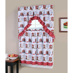 Kitchen Curtains With Fruit | Wayfair Kitchen Curtains With Fruit | Wayfair
