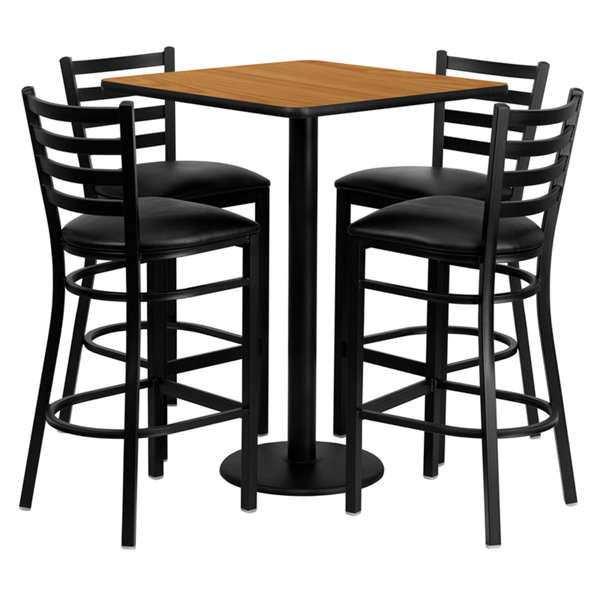 Lomonaco 5 Piece Pub Table Set By Winston Porter #2