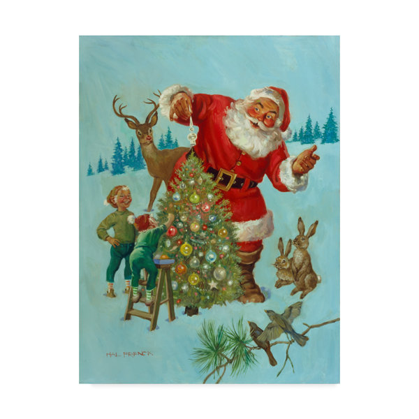 Trademark Art The Final Touch Oil Painting Print On Wrapped