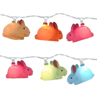 Best Rabbit 10 Light Novelty String Light By The Holiday Aisle Outdoor Lighting Rabbit 10 Light Novelty String Light By The Holiday Aisle Outdoor Lighting