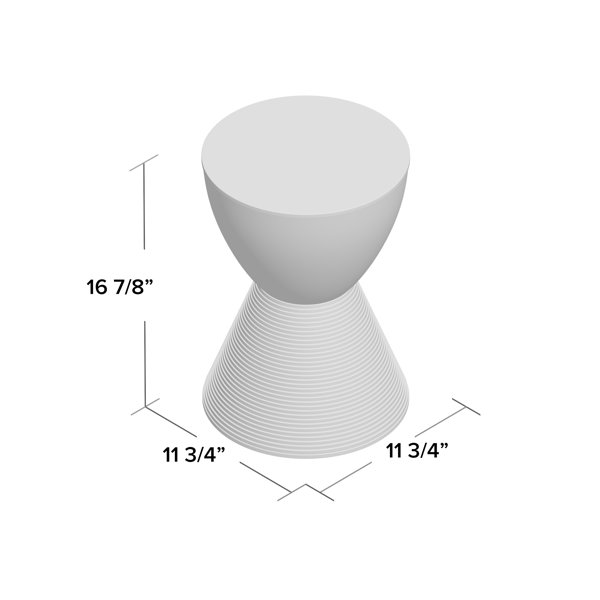 Almost White Stool - Stools Item