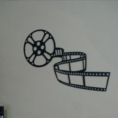 Movie Reel and Film Home Theater Metal Wall Décor by Red Barrel Studio