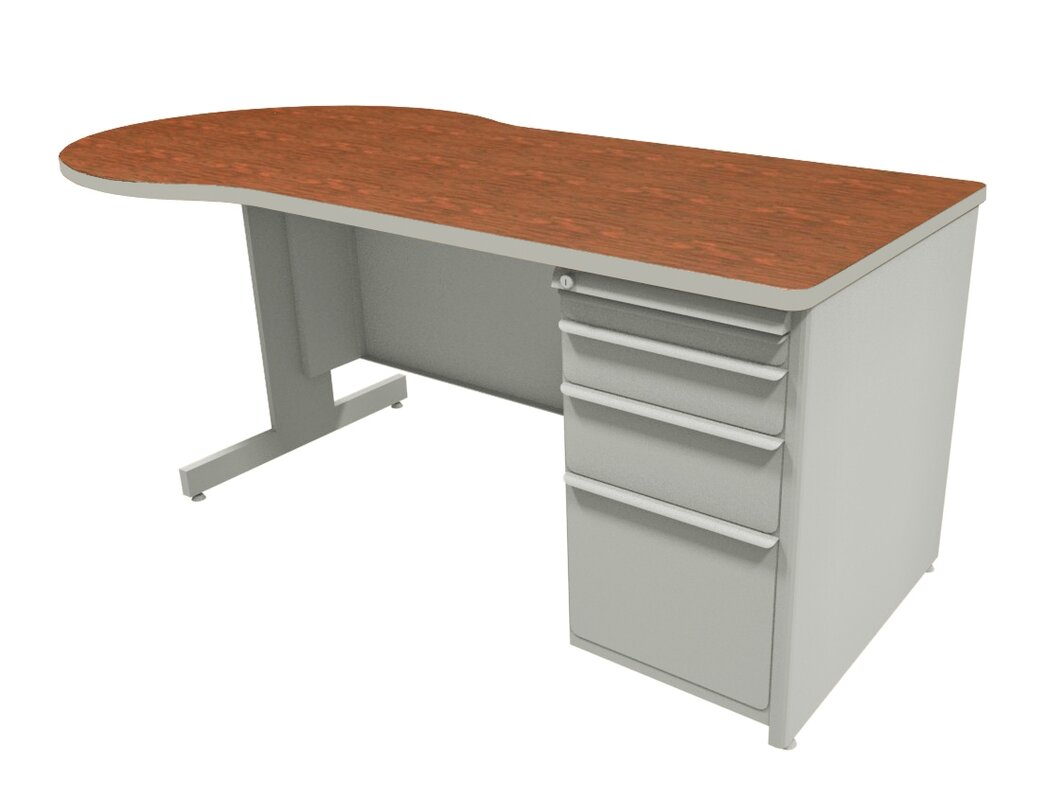 Marvel Office Furniture Zapf Peninsula Computer Desk & Reviews | Wayfair