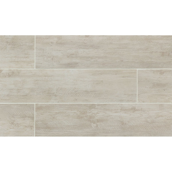 Santa Monica 8 x 36 Porcelain Wood Tile in Ocean Park by Grayson Martin