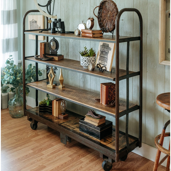 Cart Etagere Bookcase by Napa East Collection