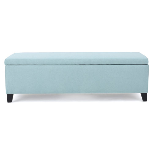 Wrought Studio Schmit Upholstered Storage Bench Reviews Wayfair