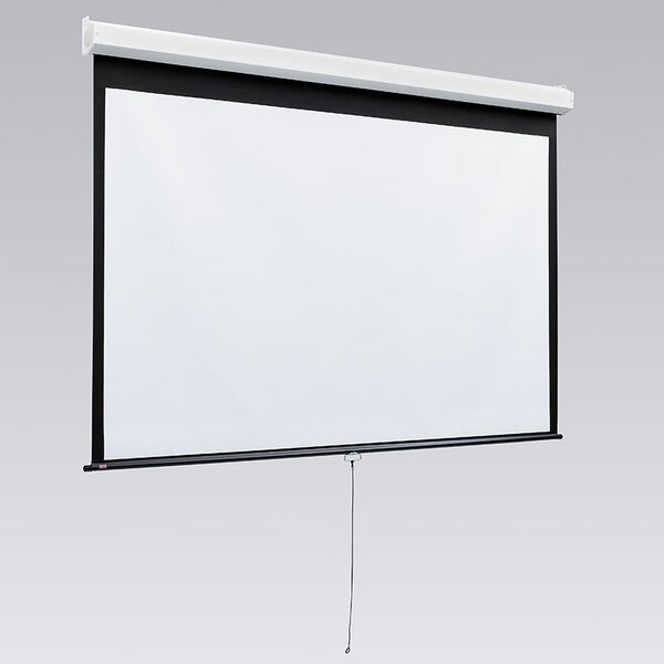 Luma 2 With Ar Manual Gray Electric Projection Screen By Draper