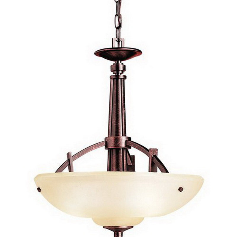 Loon Peak Lucia 3 Light Unique Statement Bowl Pendant Wayfair