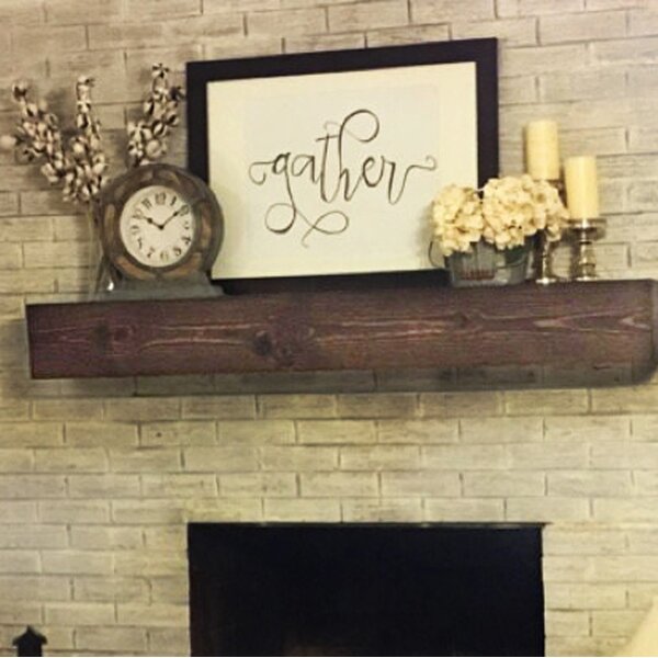 Fireplace Mantel Shelf by Midwood Designs