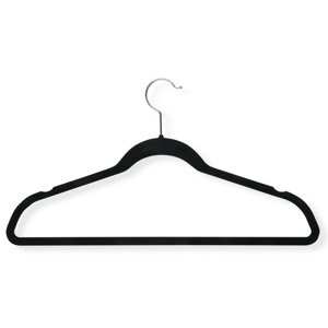 Wayfair Basics Velvet Touch Non-Slip Hanger (Set of 50)