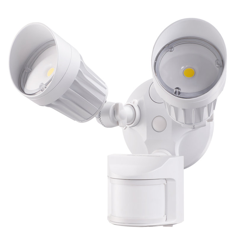 Leonlite 20 W Led Dusk To Dawn Outdoor Security Flood Light With 20 W Led Dusk To Dawn Outdoor Security