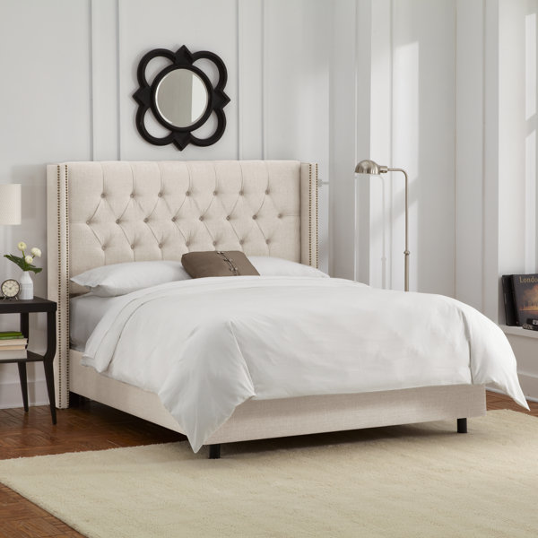 Davina Upholstered Panel Bed by Willa Arlo Interio