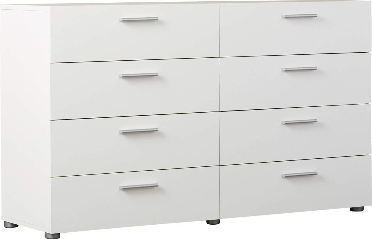 Hatboro 8 Drawer Double Dresser Reviews Allmodern Hatboro 8 Drawer Double Dresser