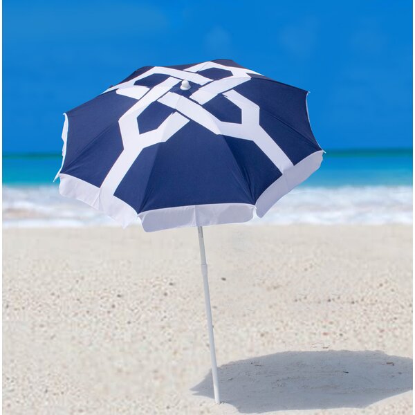 Nautical Knots Beach Umbrella by SittinPrettyLLC