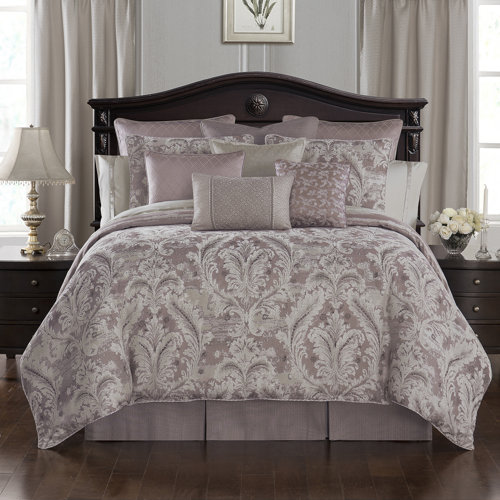 Waterford Bedding Victoria 4 Piece Reversible Comforter Set