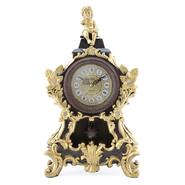 Angel and Pendulum Table Clock by Three Star Im/Ex Inc.| @ $79.99