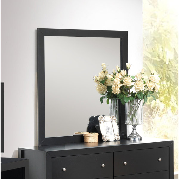 Brennen Rectangular Dresser Mirror by Latitude Run