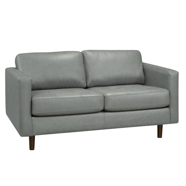 Lassen Genuine Leather Loveseat By Brayden Studio