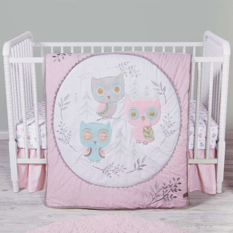 owl crib bedding set