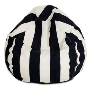 Stripes Bean Bag Chair by Longshore Tides