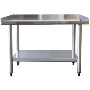 Workbenches Work Tables You Ll Love Wayfair Ca Sportsman Series Upturned Edge Stainless Steel Work Top Workbench