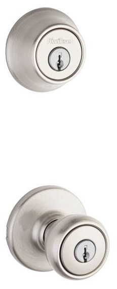 Tylo Single Cylinder Knob Combo Pack by Kwikset
