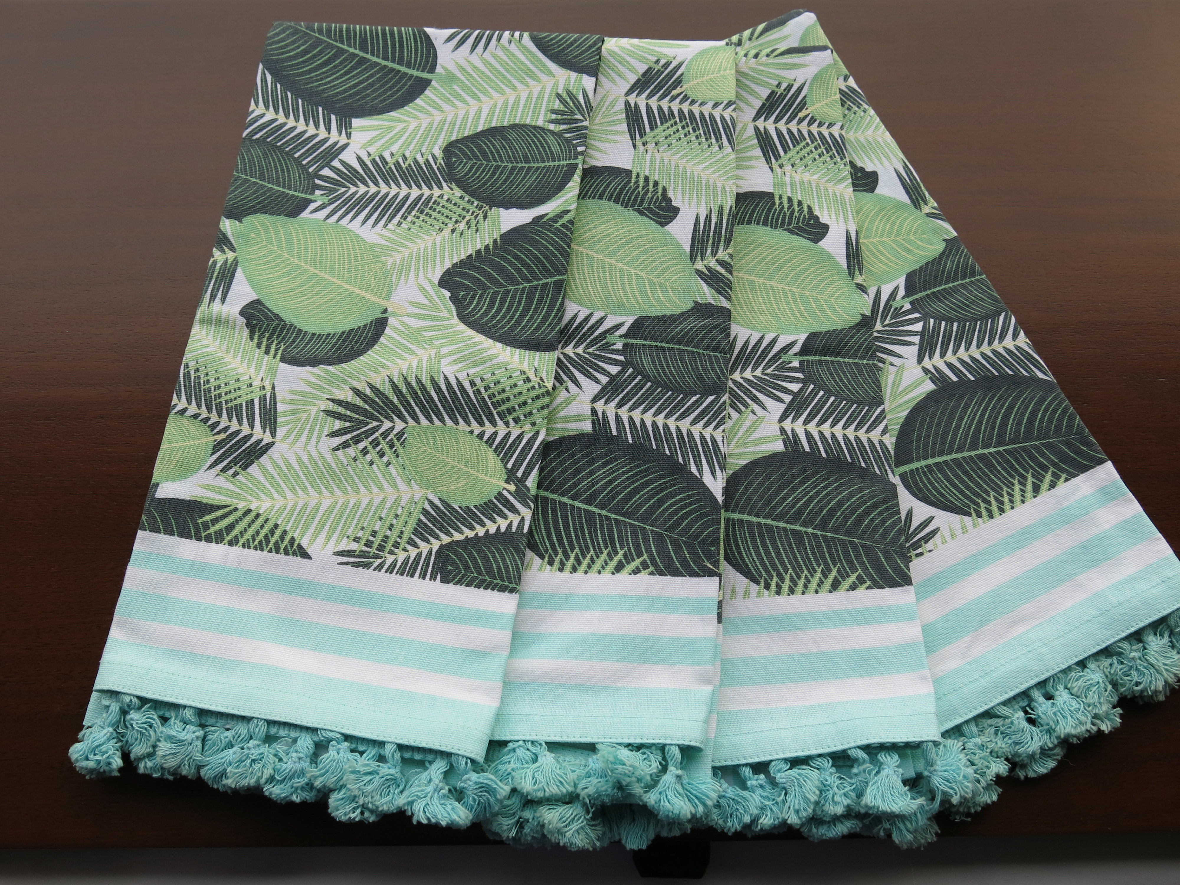 Geschirrtücher Luxury Printed Tea Towels Pack Of 3 Colourful 3 Designs