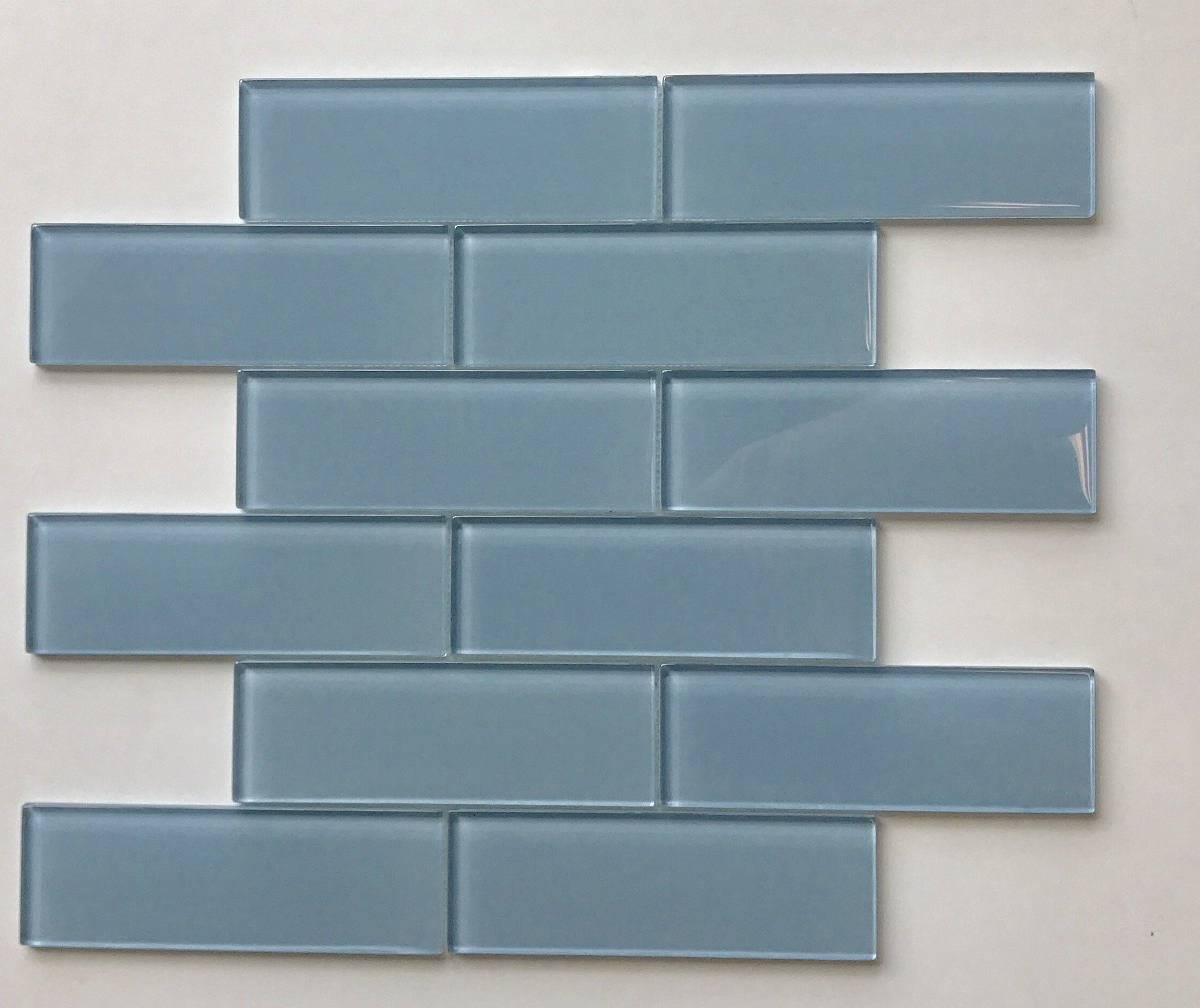 Vetromani Granada Meshed Gl Subway 2 X 6 Mosaic Tile Vetromani Granada Meshed Gl Subway 2
