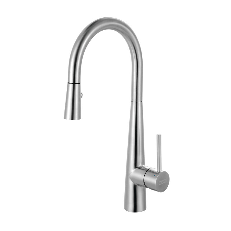 Franke Pull Out Single Handle Kitchen Faucet Reviews Wayfair