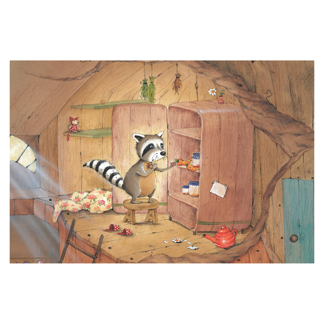 Wassili in the Kitchen Cupboard 2.55m x 3.84m Textured Matte Peel & Stick Wall Mural