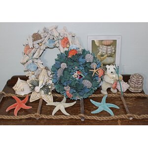 Seaside Shells & Starfish Wreath