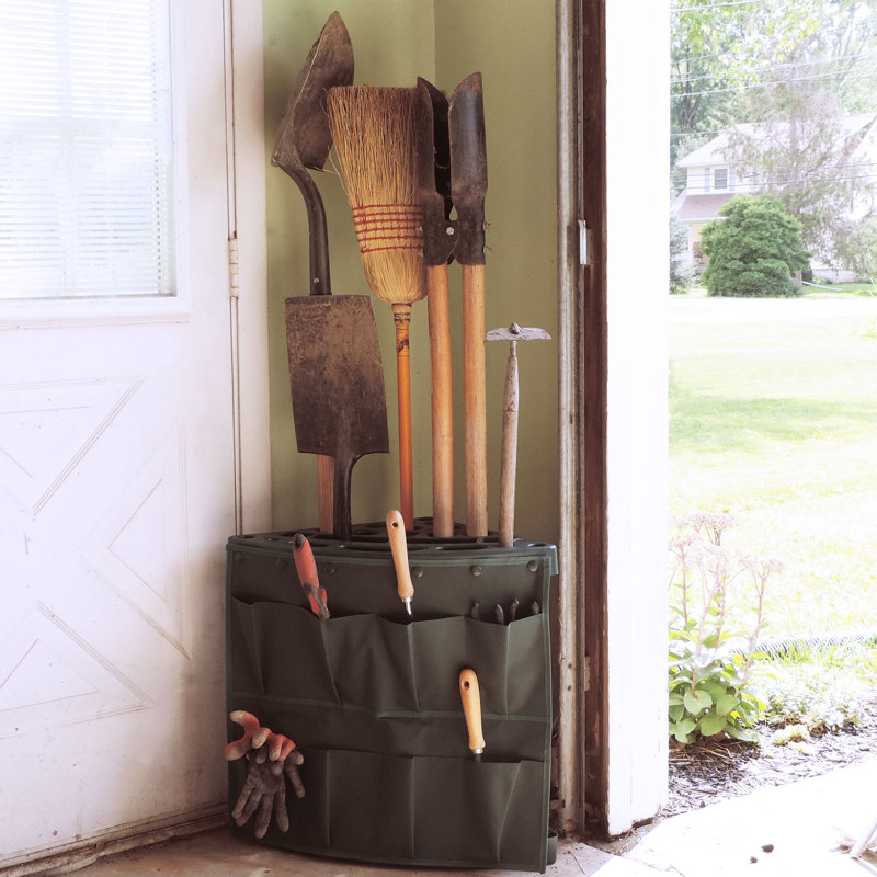 Corner Tool Rack &amp; Storage Bag &amp; Reviews Joss &amp; Main
