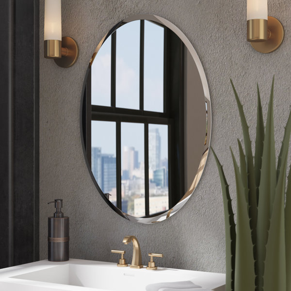Kayden Bathroom Mirror by Wade Logan