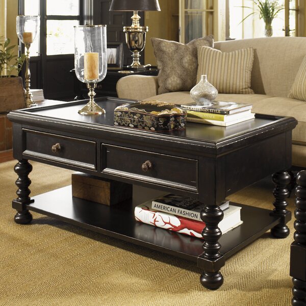Kingstown Coffee Table with Storage by Tommy Bahama Home