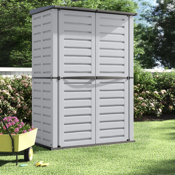 GRΛND 5 ft. W x 3 ft. D Plastic Vertical Tool Shed 24 