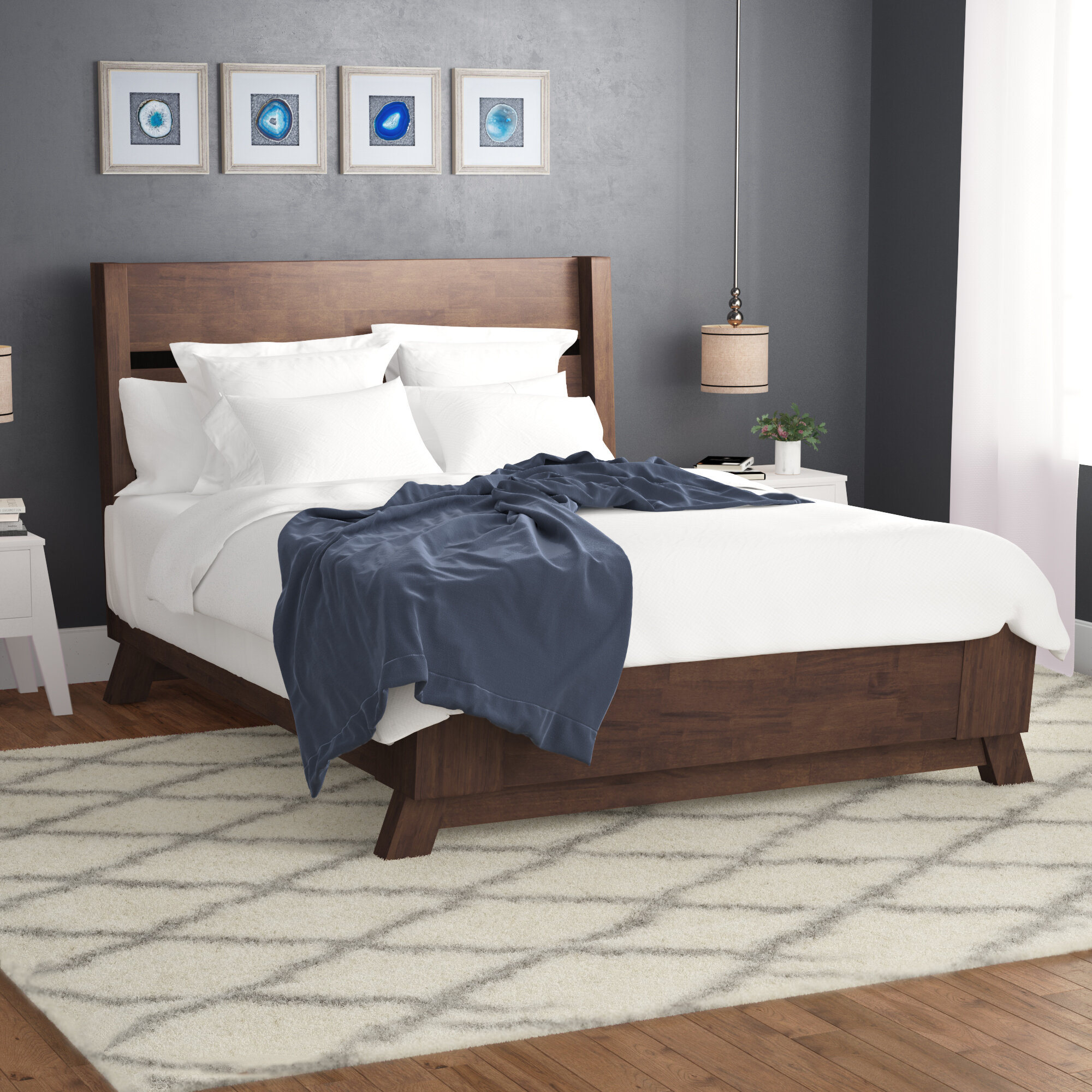 Brayden Studio Damiani Platform Bed Reviews Wayfair