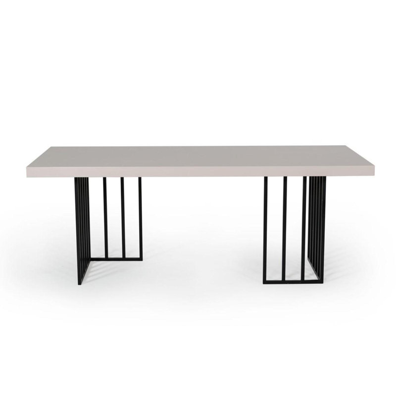Wade Logan Glasgow Metal Base Dining Table Wayfair.ca