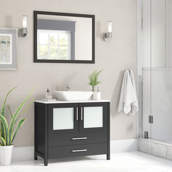 Karson 36 Single Bathroom Vanity by Wade Logan