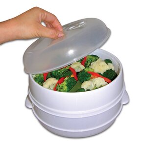 Microwave Food Steamer and Cooker